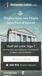 Mobile Screenshot of demanderjustice.com